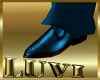 LUVI LEATHER SHOES NAVY