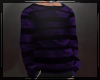 + Striped Sweater Purple
