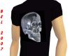 See Thru Skull T Shirt