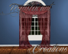 (T)WineRed Shr Curtains2