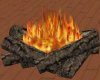 JR Animated Log Fire