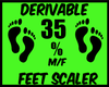 {J} 35 % Foot Scaler