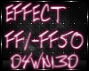 DJ EFFECTS FF1-FF50