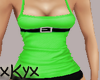 xKyx Belted Top [Green]