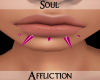 Lip Spikes - Pink
