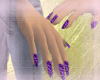 Dainty Hands PurpleZebra