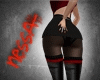 ~XOXO~ black'n'red boots