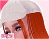 ༄ Roz Ginger Hair+Cap