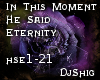 He Said Eternity