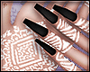 P. Black Nails + Henna