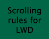 Sea~ Scrolling rules LWD