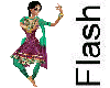 Indian Dancer Sticker