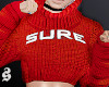 s. knit sweater sure R.