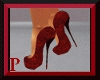 (P) Red Sequin Heels