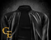 GE* Black Leather Jacket