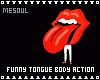 Funny Tongue Body Action