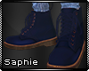 Dark Blue Boots