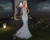 Elegant Silver Gown