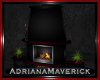 Black Elegant Fireplace