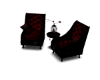 Gothic double chair V.02
