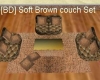 [BD] SoftBrownCouchSet