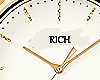 (+_+)RICH$$ GOLD WATCH F