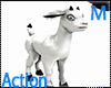 Action. Pet White Goat M