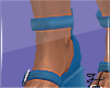 Couple Blue Platform