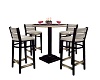 LL~PURPLE&CREAM TABLE