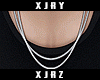 #JR  Silver Necklace