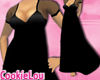 Negligee Gown~Black~V1