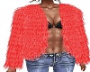 CORAL SHORT FUR COAT