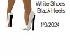 [BB] White Shoes Black H
