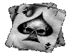 Ace of Skulls Sticker