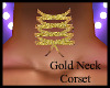 ! Neck Corset Gold