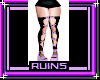 #RU Skirt+Heels+Sox Purp