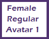 Female Regular Avatar 1