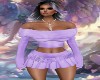 Lavander Skirt Set