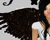 HOT Sparkly Black Wings!