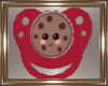 Kids Red Cookie Pacifer
