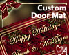 .a Custom Xmas Doormat