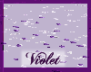 (V) purple fallign roses