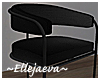 Luxury Black Barstool