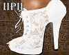 IIPII White Cordon Shoes