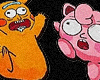rickchu & morpuff rug