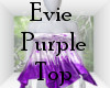 Evie Purple Top