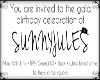Sunnyjules' bday invite
