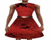 Red Flowered Dress
