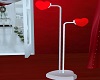 Red White Rose Lamp