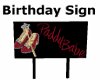 PaddyBabe Birthday Sign